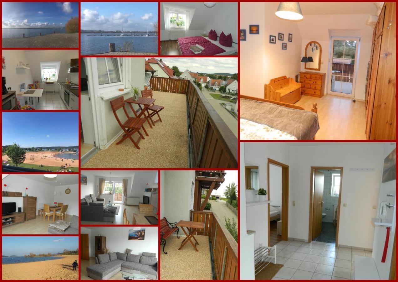 Ferienwohnung Fraenkisches Seenland - Fewo Antje Mitteleschenbach Bagian luar foto