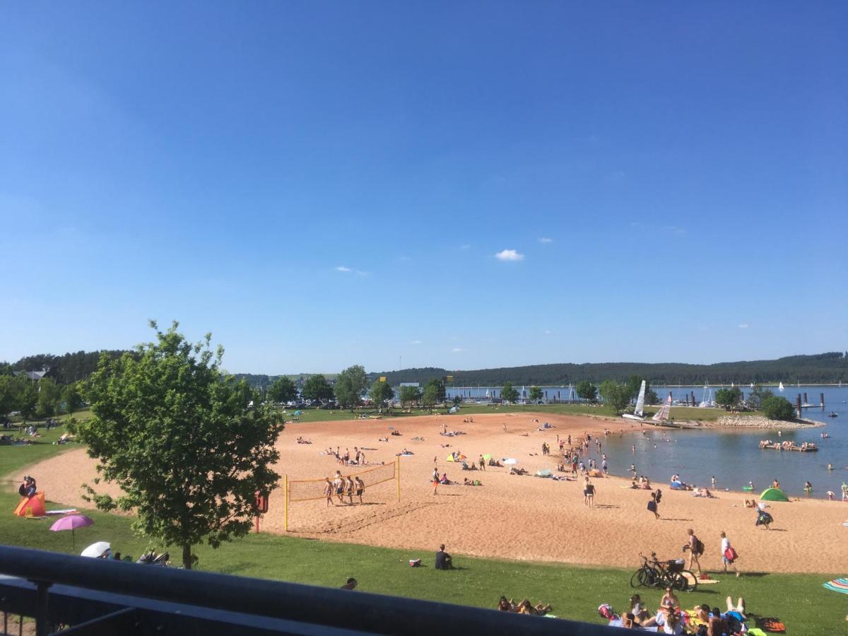 Ferienwohnung Fraenkisches Seenland - Fewo Antje Mitteleschenbach Bagian luar foto