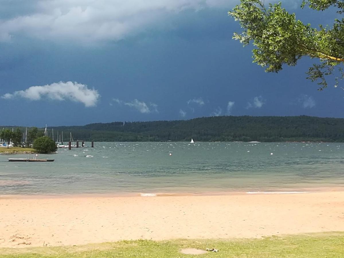 Ferienwohnung Fraenkisches Seenland - Fewo Antje Mitteleschenbach Bagian luar foto