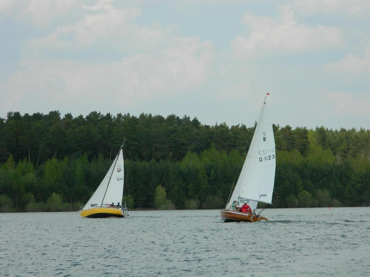 Ferienwohnung Fraenkisches Seenland - Fewo Antje Mitteleschenbach Bagian luar foto