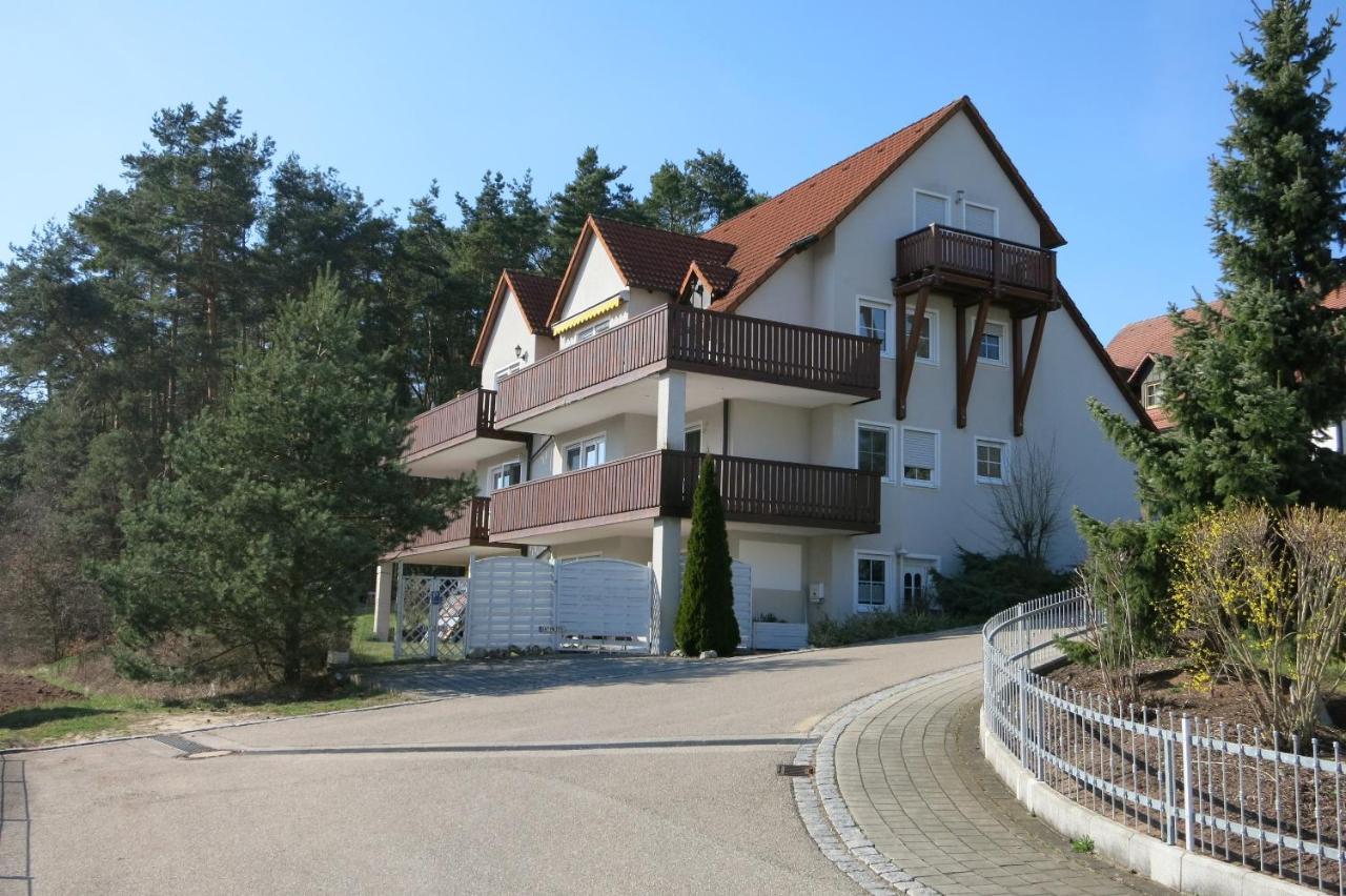 Ferienwohnung Fraenkisches Seenland - Fewo Antje Mitteleschenbach Bagian luar foto